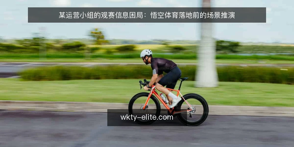 某运营小组的观赛信息困局:悟空体育落地前的场景推演 — 场景还原:一次观赛筹备的约束条件 配图